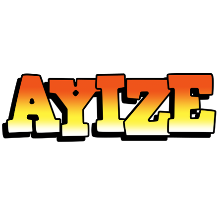 Ayize sunset logo