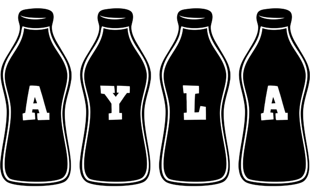 Ayla bottle logo
