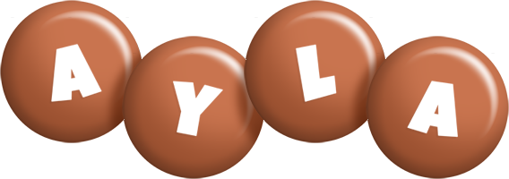 Ayla candy-brown logo