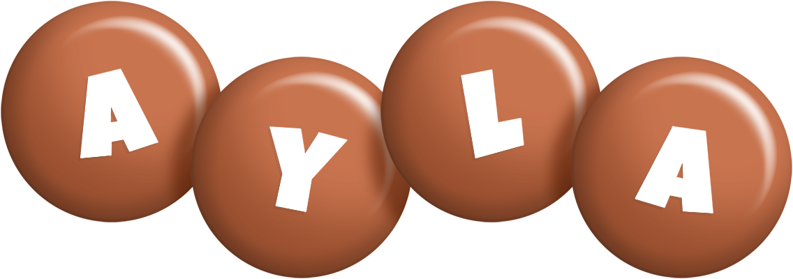 Ayla candy-brown logo