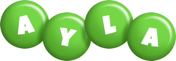 Ayla candy-green logo