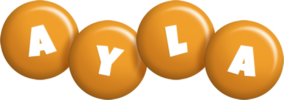 Ayla candy-orange logo
