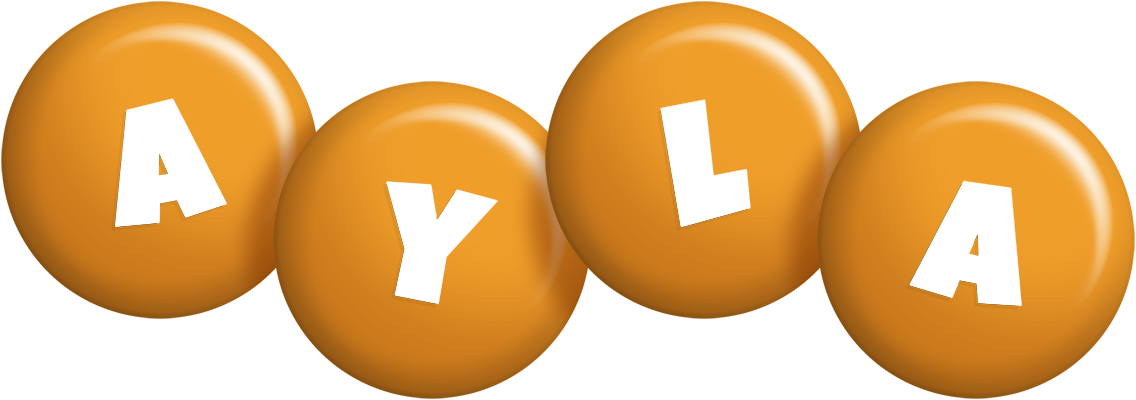 Ayla candy-orange logo