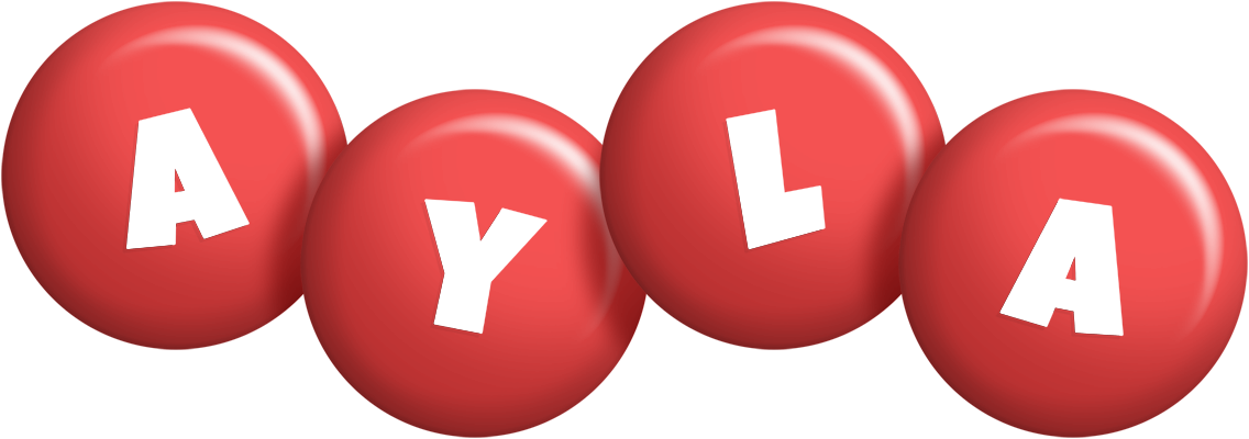 Ayla candy-red logo