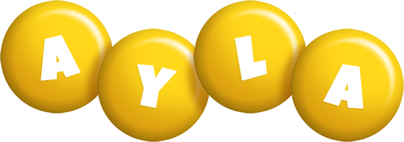Ayla candy-yellow logo