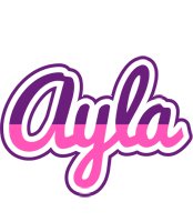 Ayla cheerful logo