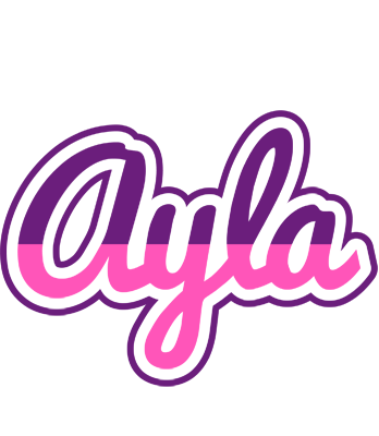 Ayla cheerful logo