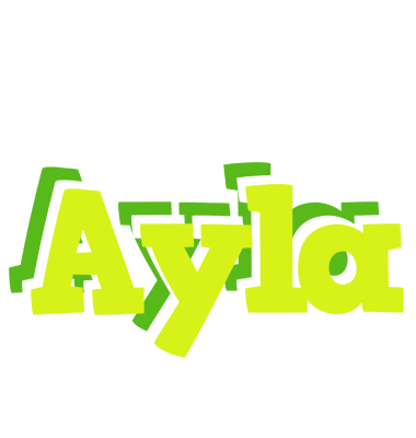 Ayla citrus logo
