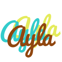 Ayla cupcake logo