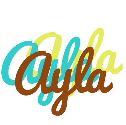 Ayla cupcake logo