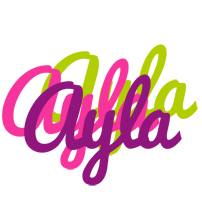 Ayla flowers logo