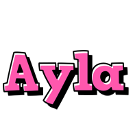 Ayla girlish logo