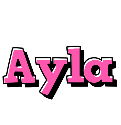 Ayla girlish logo
