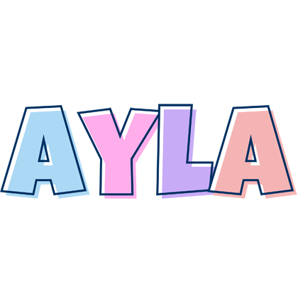 Ayla pastel logo