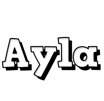 Ayla snowing logo