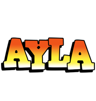 Ayla sunset logo