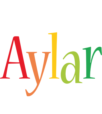 Aylar birthday logo