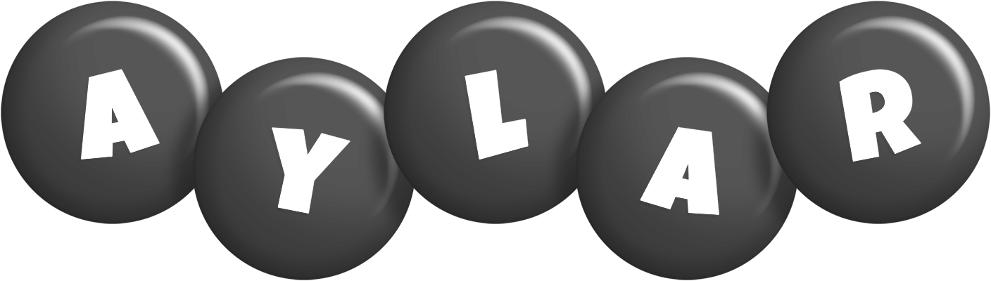 Aylar candy-black logo