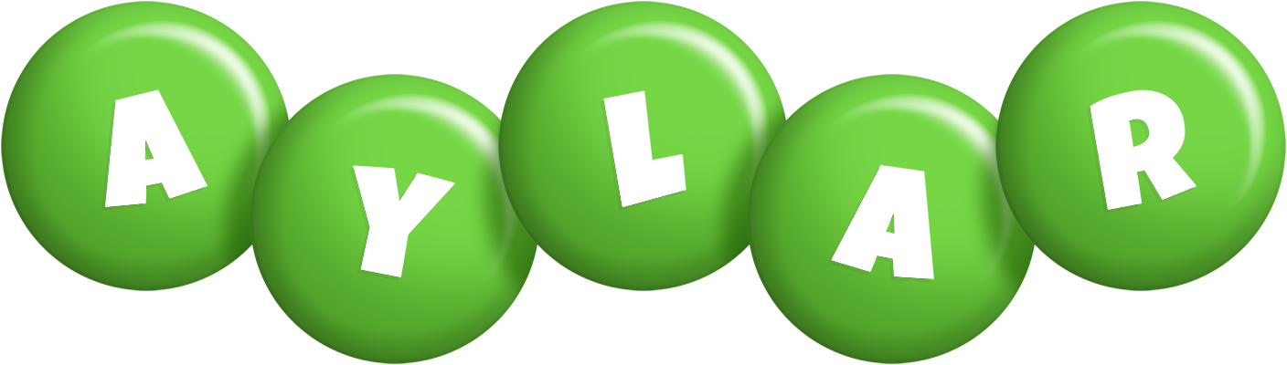 Aylar candy-green logo