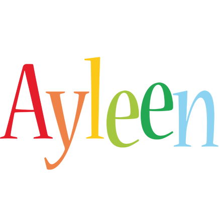 Ayleen birthday logo