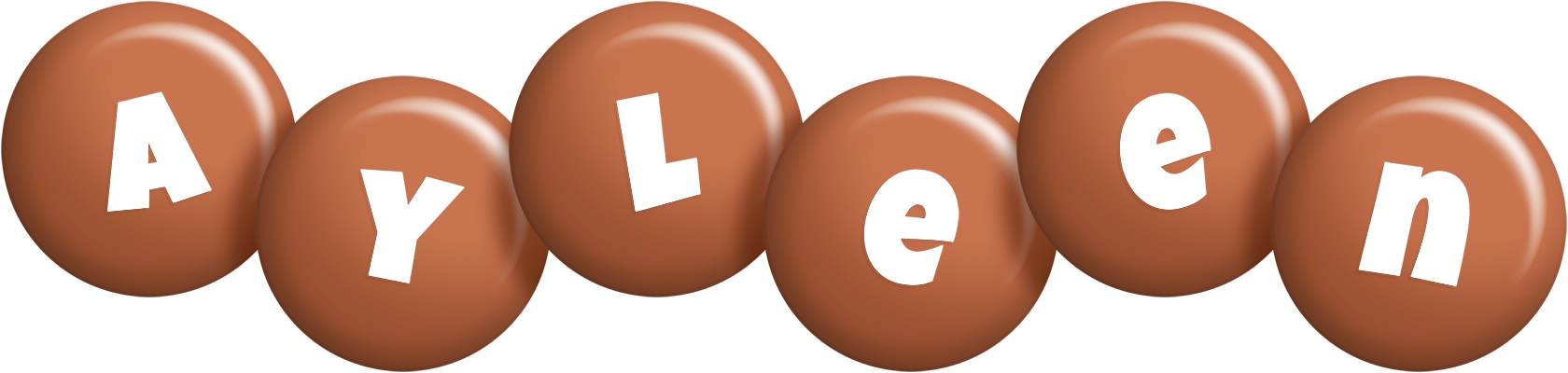 Ayleen candy-brown logo