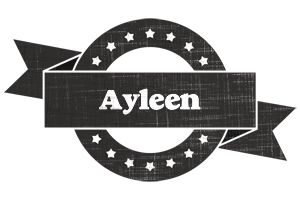 Ayleen grunge logo