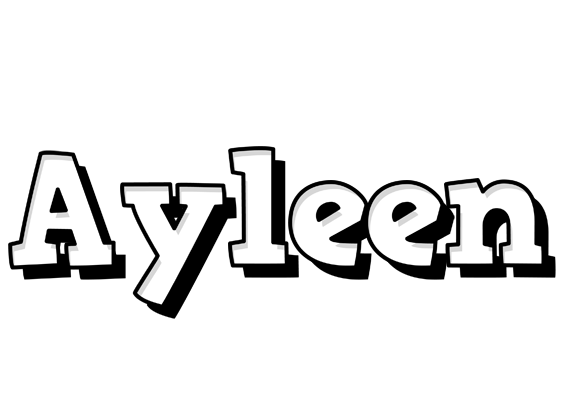Ayleen snowing logo