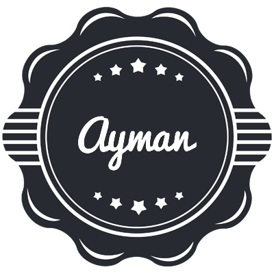 Ayman badge logo