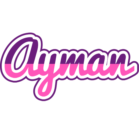 Ayman cheerful logo