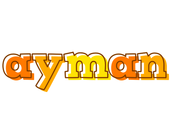Ayman desert logo