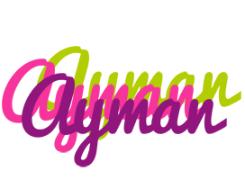 Ayman flowers logo