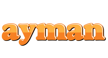 Ayman orange logo