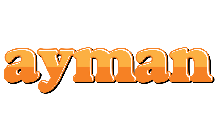 Ayman orange logo