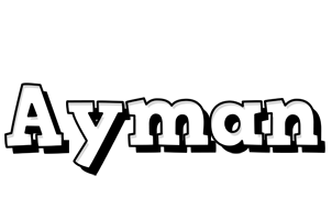 Ayman snowing logo