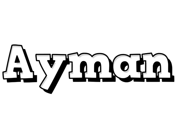 Ayman snowing logo