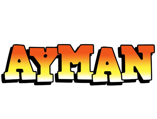 Ayman sunset logo