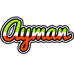 Ayman superfun logo