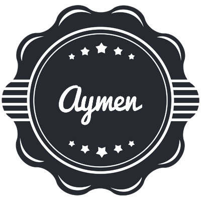 Aymen badge logo