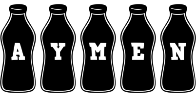 Aymen bottle logo