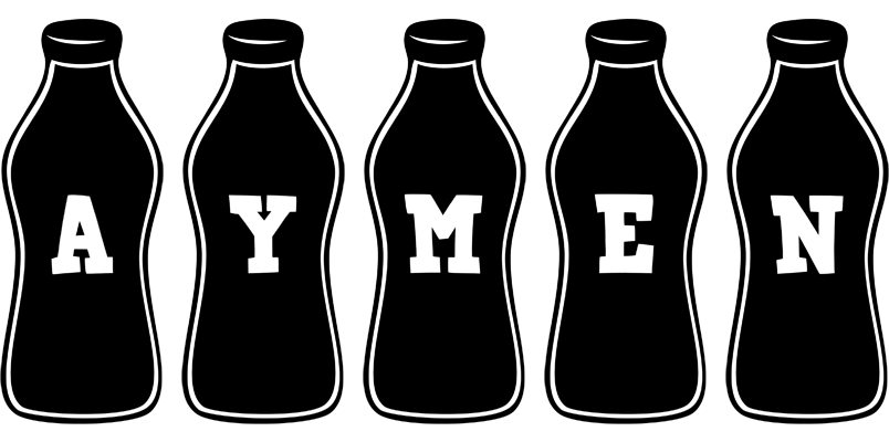 Aymen bottle logo