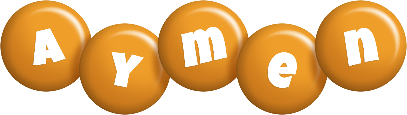 Aymen candy-orange logo