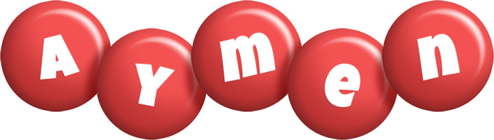Aymen candy-red logo