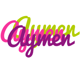 Aymen flowers logo