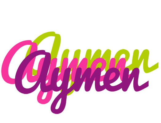 Aymen flowers logo