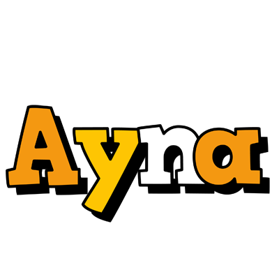 Ayna cartoon logo