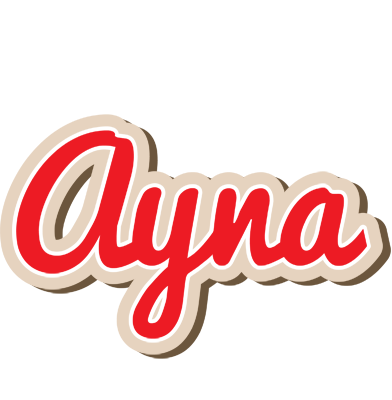 Ayna chocolate logo