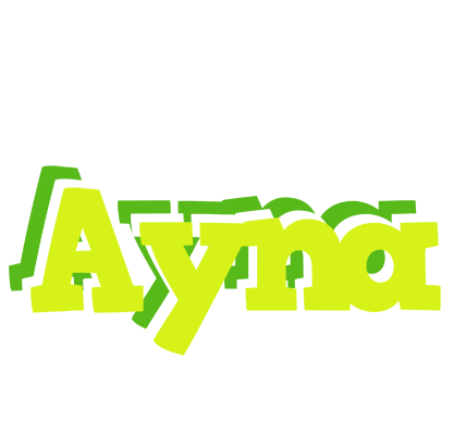 Ayna citrus logo
