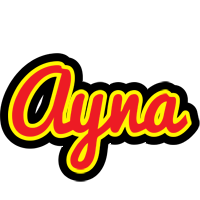 Ayna fireman logo