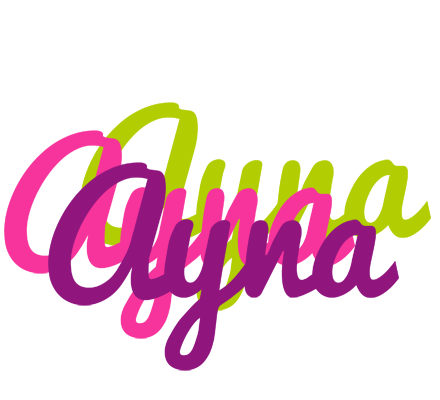 Ayna flowers logo