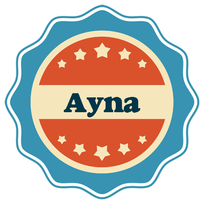 Ayna labels logo